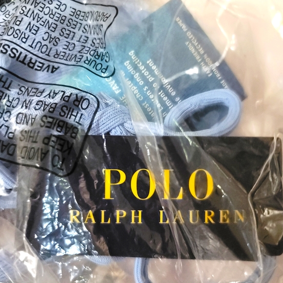 Women’s Swim bikini Polo Ralph Lauren Blue Bikini Top Size small NWT - Picture 6 of 7